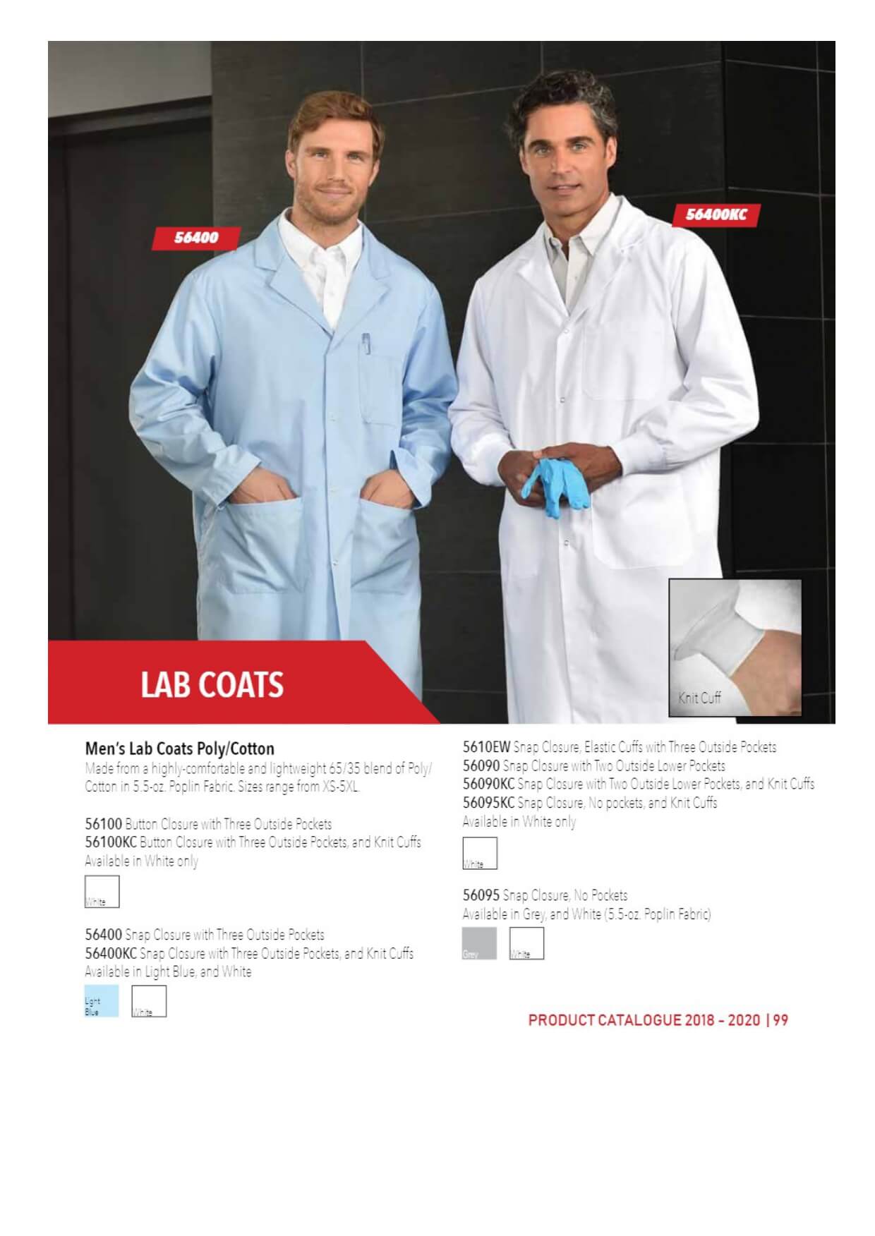 Printed lab shop coats